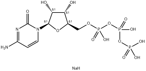 Cytidine 5'-triphosphate disodium salt 구조식 이미지