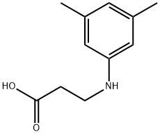 3-(3,5-DIMETHYL-PHENYLAMINO)-PROPIONIC ACID Structure