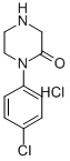 1-(4-CHLOROPHENYL)PIPERAZIN-2-ONE HYDROCHLORIDE Structure