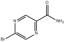 5-broMopyrazine-2-carboxaMide Structure