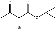 부탄산,2-broMo-3-옥소-,1,1-디메틸에틸에스테르 구조식 이미지