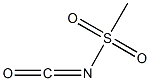 Methanesulfonyl isocyanate 구조식 이미지