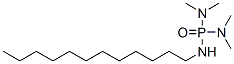 N''-dodecyl-N,N,N',N'-tetramethylphosphoric triamide Structure