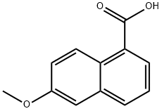 6-METHOXY-1-NAPHTHOIC ACID Structure