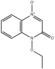 2(1H)-Quinoxalinone,1-ethoxy-,4-oxide(9CI) 구조식 이미지