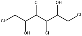 1,3,4,6-Tetrachloro-2,5-hexanediol Structure