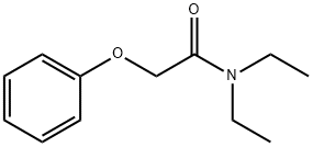 페녹시아세트산N,N-디에틸아미드 구조식 이미지