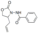 Benzamide, N-[2-oxo-4-(2-propenyl)-3-oxazolidinyl]- (9CI) Structure