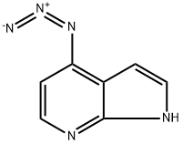 4-Azido-1H-pyrrolo[2,3-b]pyridine 구조식 이미지