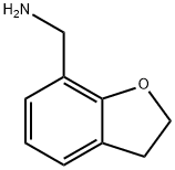 2,3-DIHYDRO-1-BENZOFURAN-7-YLMETHYLAMINE Structure