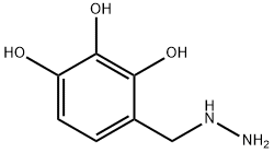 2,3,4-TRIHYDROXYBENZYLHYDRAZINE, METHYLATE Structure