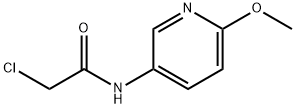 2-CHLORO-N-(6-METHOXYPYRIDIN-3-YL)ACETAMIDE Structure