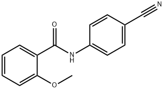 Benzamide, N-(4-cyanophenyl)-2-methoxy- (9CI) Structure