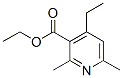 3-Pyridinecarboxylicacid,4-ethyl-2,6-dimethyl-,ethylester(9CI) Structure