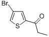 4-Bromo-2-propionylthiophene Structure