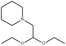 N-(2,2-디에톡시에틸)피페리딘 구조식 이미지