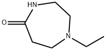 1-에틸-[1,4]디아제판-5-원 구조식 이미지