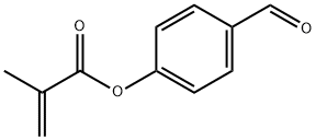 p-formylphenyl methacrylate Structure