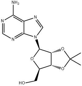 2',3'-O-изопропилиденаденозин структурированное изображение
