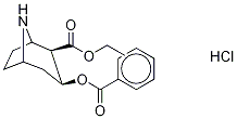 N-DeMethyl코카에틸렌염산염 구조식 이미지
