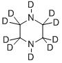 PIPERAZINE-D10 Structure