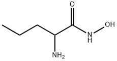 AMINO ACID HYDROXAMATES DL-NORVALINE HYDROXAMATE 구조식 이미지