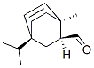 (1alpha,2alpha,4beta)-4-isopropyl-1-methylbicyclo[2.2.2]oct-5-ene-2-carbaldehyde 구조식 이미지