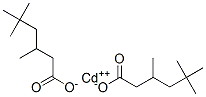 cadmium 3,5,5-trimethylhexanoate Structure