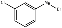 3-CHLOROPHENYLMAGNESIUM BROMIDE 구조식 이미지