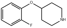 4-(2-플루오로페녹시)피페리딘 구조식 이미지