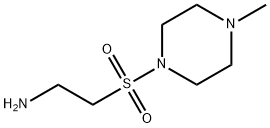 2-[(4-methylpiperazin-1-yl)sulfonyl]ethanamine Structure