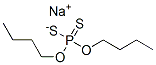 포스포로디티오산,O,O-디부틸에스테르,나트륨염 구조식 이미지