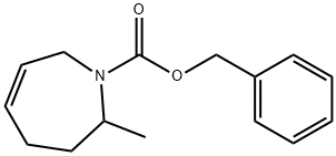 BENZYL 2-METHYL-2,3,4,7-TETRAHYDRO-1H-AZEPINE-1-CARBOXYLATE Structure