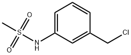 N-(3-CHLOROMETHYL-PHENYL)-METHANESULFONAMIDE Structure