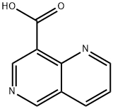 1,6-Naphthyridine-8-carboxylic acid Structure