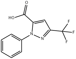 1-phenyl-3-(trifluoroMethyl)-1H-pyrazole-5-carboxylic acid Structure