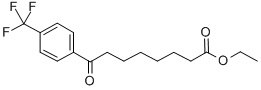 에틸8-옥소-8-(4-트리플루오로메틸페닐)옥타노에이트 구조식 이미지