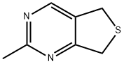 5,7-Dihydro-2-methylthieno[3,4-d]pyrimidine 구조식 이미지