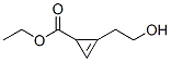 2-Cyclopropene-1-carboxylicacid,2-(2-hydroxyethyl)-,ethylester(9CI) 구조식 이미지