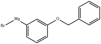 3-BENZYLOXYPHENYLMAGNESIUM BROMIDE, 1M & Structure