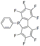 1,2,3,4,5,6,7,8-Octafluoro-9-phenyl-9-phospha-9H-fluorene Structure