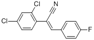 E-ALPHA-(2 4-DICHLOROPHENYL)-4-FLUOROCI& Structure