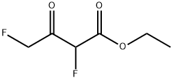 Butanoic acid, 2,4-difluoro-3-oxo-, ethyl ester Structure