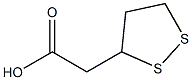 2-(1,2-DITHIOLAN-3-YL)ACETIC ACID Structure