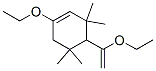 1-에톡시-4-(1-에톡시비닐)-3,3,5,5-테트라메틸시클로헥센 구조식 이미지