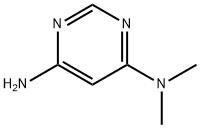 4,6-Pyrimidinediamine, N,N-dimethyl- (9CI) Structure