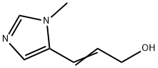 2-Propen-1-ol,3-(1-methyl-1H-imidazol-5-yl)-(9CI) Structure