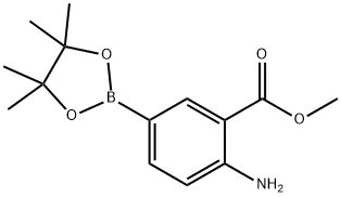 363185-87-9 Benzoic acid, 2-amino-5-(4,4,5,5-tetramethyl-1,3,2-dioxaborolan-2-yl)-, methyl ester