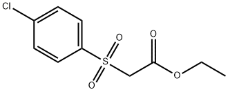 에틸2-[(4-클로로페닐)술포닐]아세테이트 구조식 이미지