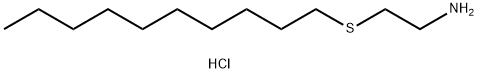 2-(Decylthio)ethanamine, hydrochloride salt Structure